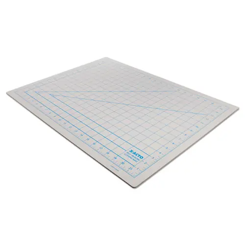 X-ACTO® Self-Healing Cutting Mat, Nonslip Bottom, 1" Grid, 18 x 24, Gray