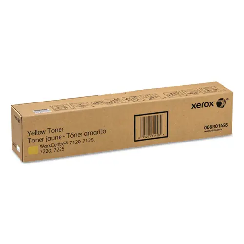 Xerox® 006R01458 Toner, Yellow, 15,000 Page Yield