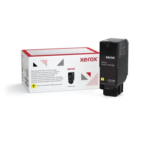 Xerox® 006R04627 High-Yield Toner Cartridge, Yellow, 12,000 Page Yield