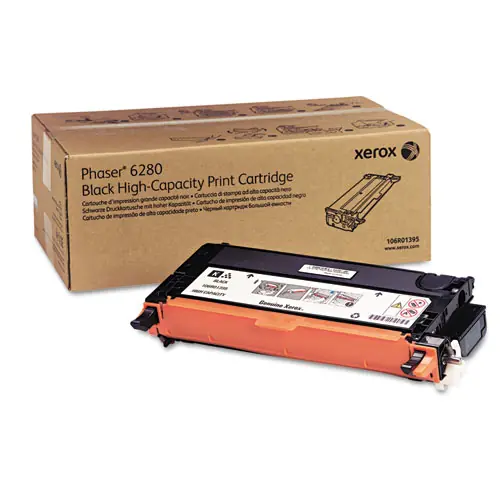 Xerox® 106R01395 High-Yield Toner, 7,000 Page-Yield, Black