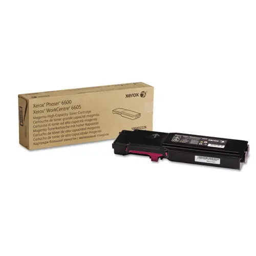 Xerox® 106R02226 High-Yield Toner, 6,000 Page-Yield, Magenta
