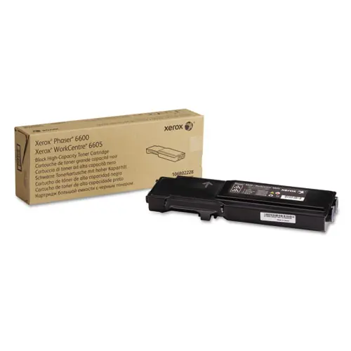 Xerox® 106R02228 High-Yield Toner Cartridge, Black, 8,000 Page Yield