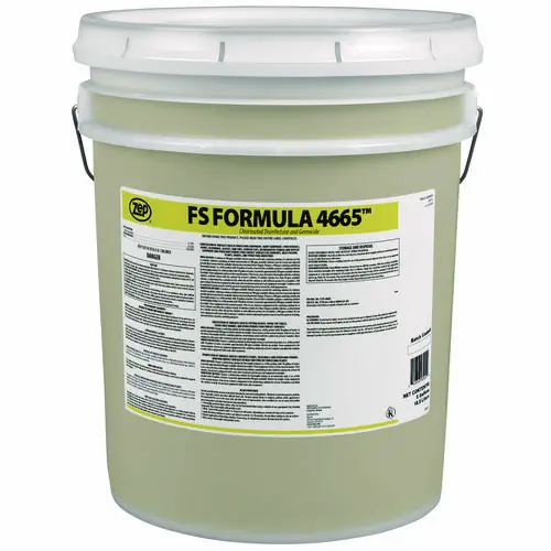 Zep® FS Formula 4665, Chlorine Scent, 5 gal Pail - Non-Stock Item, Extended Delivery Time