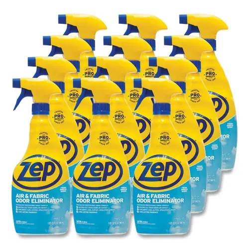 Zep Commercial® Air and Fabric Odor Eliminator, Fresh Scent, 32 oz Bottle
