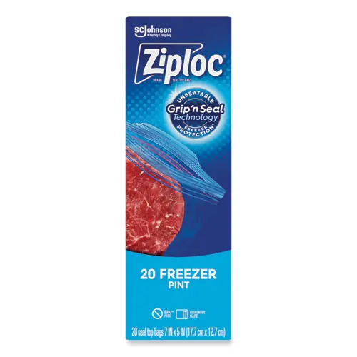 Ziploc® Zipper Freezer Bags