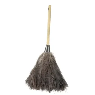 20" Feather Duster - Black Ostrich Feathers