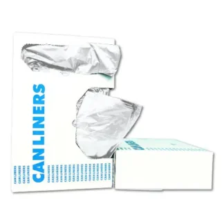 33x39 Extra Heavy White Perforated Coreless Rolls, 6 Rolls of 25 Bags