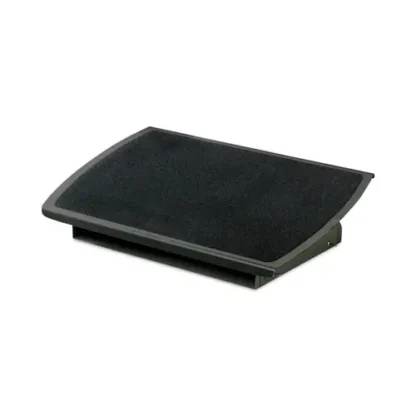 3M™ Adjustable Steel Footrest, Nonslip Surface, Black/Charcoal
