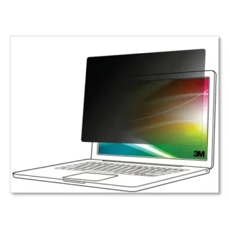 3M™ Bright Screen Privacy Filter for 15.6" Full Screen Widescreen, Fits Laptop/2-in-1, 16:9 Aspect Ratio