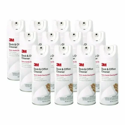 3M™ Desk and Office Spray Cleaner, 15 oz Aerosol Spray, 12/Carton