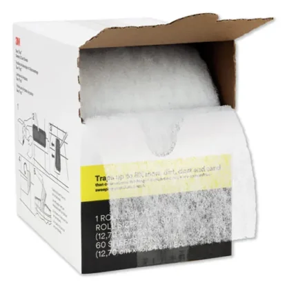 3M™ Easy Trap Duster, 5" x 30 ft, White, 60 Sheet Roll