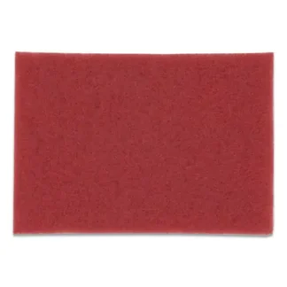 3M™ Low-Speed Buffer Floor Pads 5100, 20 x 14, Red, 10/Carton