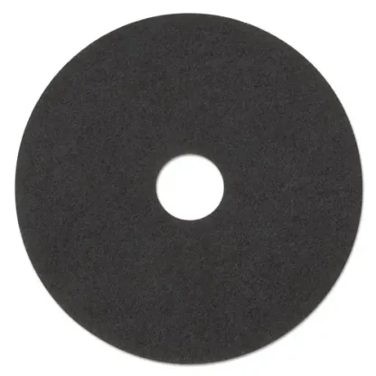 3M™ Low-Speed Stripper Floor Pad 7200, 23" Diameter, Black, 5/Carton