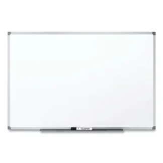 3M™ Porcelain Dry Erase Board, 72" x 48", White Surface, Satin Aluminum Frame