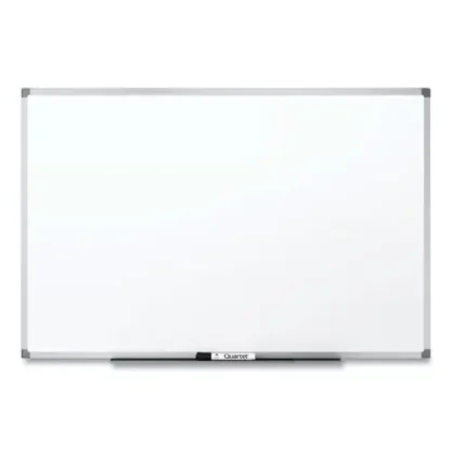 3M™ Porcelain Dry Erase Board, 72" x 48", White Surface, Satin Aluminum Frame
