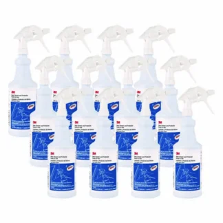 3M™ Ready-to-Use Glass Cleaner with Scotchgard, Apple Scent, 32 oz Spray Bottle, 12/Carton