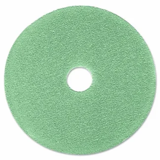 3M™ Ultra High-Speed Floor Burnishing Pads 3100, 19" Diameter, Aqua, 5/Carton