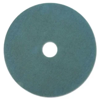 3M™ Ultra High-Speed Floor Burnishing Pads 3100, Aqua, 27" Diameter, 5/Carton