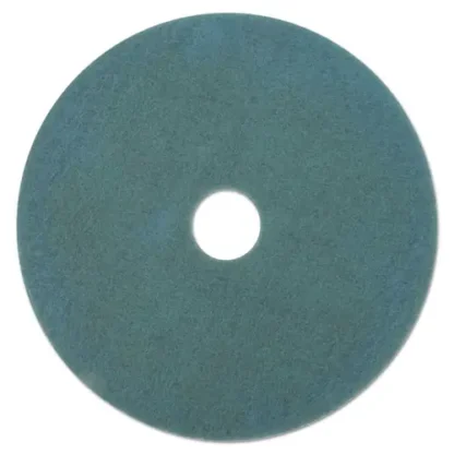 3M™ Ultra High-Speed Floor Burnishing Pads 3100, Aqua, 27" Diameter, 5/Carton