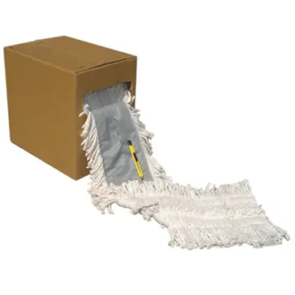 40ft Cut To Length Dust Mop Roll with Pocket Design