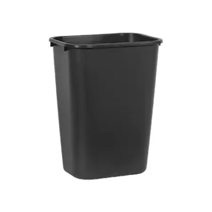 41qt Soft Sided Wastebasket Black