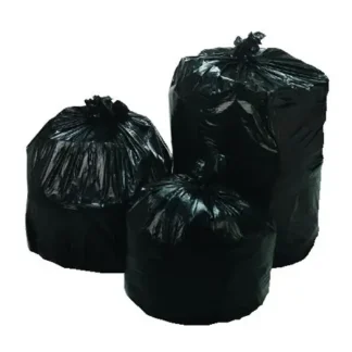43x48 High-Density Clear Liners, 17 Micron, 8 Rolls of 25 Bags