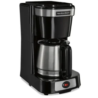 4-Cup Hospitality Coffee Maker with Stainless Steel Carafe