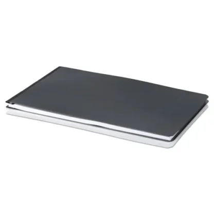 ACCO Pressboard Report Cover with Tyvek Reinforced Hinge, Two-Piece Prong Fastener, 2" Capacity, 8.5 x 14, Black/Black