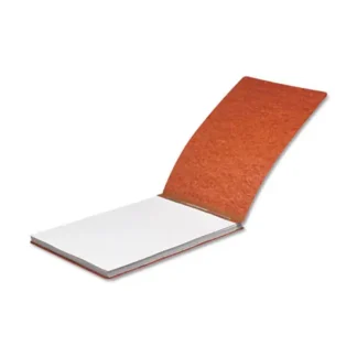ACCO Pressboard Report Cover with Tyvek Reinforced Hinge, Two-Piece Prong Fastener, 3" Capacity, 11 x 17, Red/Red