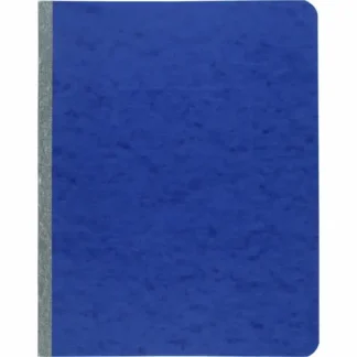 ACCO Pressboard Report Cover with Tyvek Reinforced Hinge, Two-Piece Prong Fastener, 3" Capacity, 8.5 x 11, Dark Blue/Dark Blue