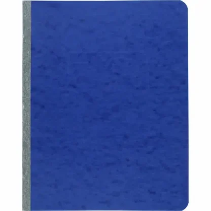 ACCO Pressboard Report Cover with Tyvek Reinforced Hinge, Two-Piece Prong Fastener, 3" Capacity, 8.5 x 11, Dark Blue/Dark Blue