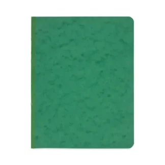 ACCO Pressboard Report Cover with Tyvek Reinforced Hinge, Two-Piece Prong Fastener, 3" Capacity, 8.5 x 11, Dark Green/Dark Green