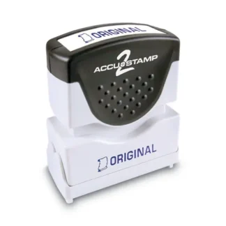 ACCUSTAMP2® Pre-Inked Shutter Stamp, Blue, ORIGINAL