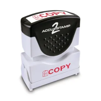 ACCUSTAMP2® Pre-Inked Shutter Stamp, Red, COPY