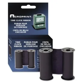 Acroprint® 200106002 Print Time Recorder Ribbon, Blue