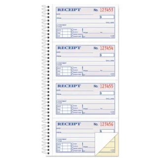 Adams® Multipart Money/Rent Receipt Book