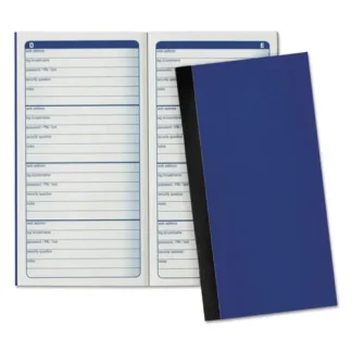 Adams® Password Journal, One-Part, 3 x 1.5, 192 Forms