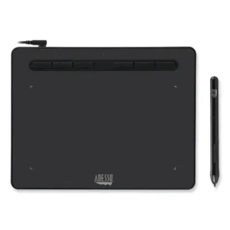 Adesso Cybertablet K8, 8 x 5 Graphic Tablet, Black
