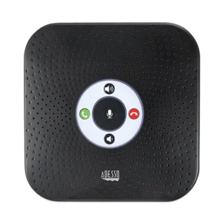 Adesso Xtream S8 Wireless Conference Call Speaker with Microphone, Black