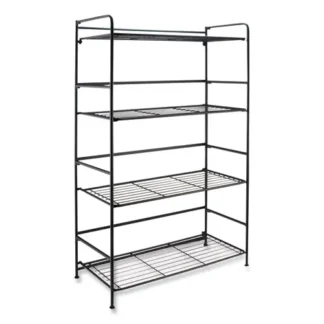 Advantus FlipShelf Four-Shelf Unit