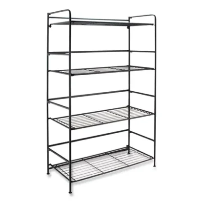 Advantus FlipShelf Four-Shelf Unit