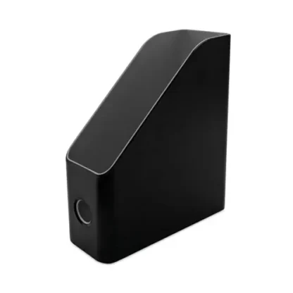 Advantus Fusion Magazine File, Black/Gray