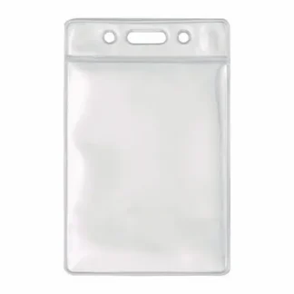 Advantus ID Badge Holder, Clear, Vertical Orientation, 2.38 x 3.5 Insert, 50/Pack