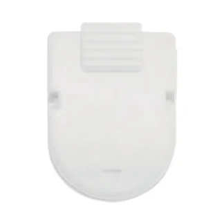 Advantus Magnetic/Adhesive Clips, 0.25" Jaw Capacity, White, 20/Box