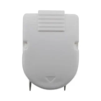 Advantus Wall Clips for Fabric Panels, 40 Sheet Capacity, White, 50/Box