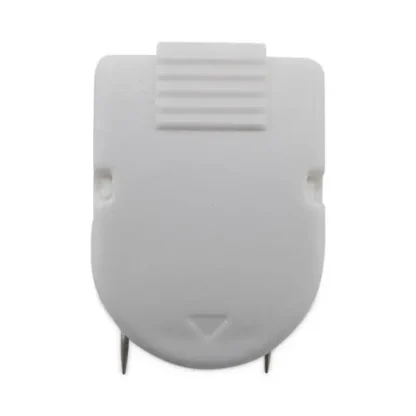 Advantus Wall Clips for Fabric Panels, 40 Sheet Capacity, White, 50/Box
