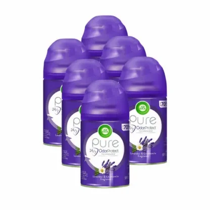 Air Wick® Freshmatic Ultra Automatic Spray Refill, Lavender/Chamomile, 5.89 oz Aerosol Spray, 6/Carton