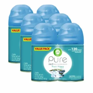 Air Wick® Freshmatic Ultra Spray Refill, Fresh Waters, 5.89 oz Aerosol, Twin Pack, 3 Packs/Carton