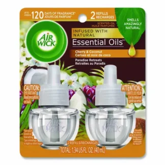 Air Wick® Scented Oil Refills, Paradise Retreat, 0.67 oz, 2/Pack