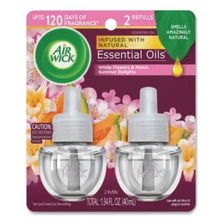 Air Wick® Scented Oil Refills, Summer Delights, 0.67 oz, 2/Pack